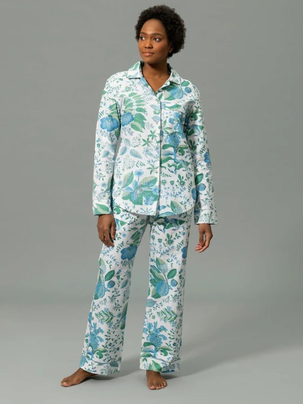 Pomegranate Luca Pajamas by Matouk 500 thread Egyptian cotton percale Size S